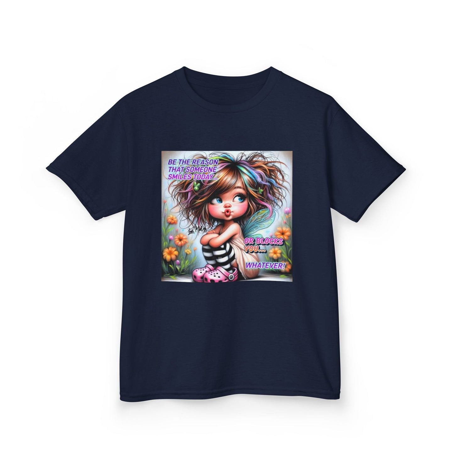 Be Yourself Kids Tee – Cute & Inspirational Heavy Cotton T-Shirt for Young Dreamers