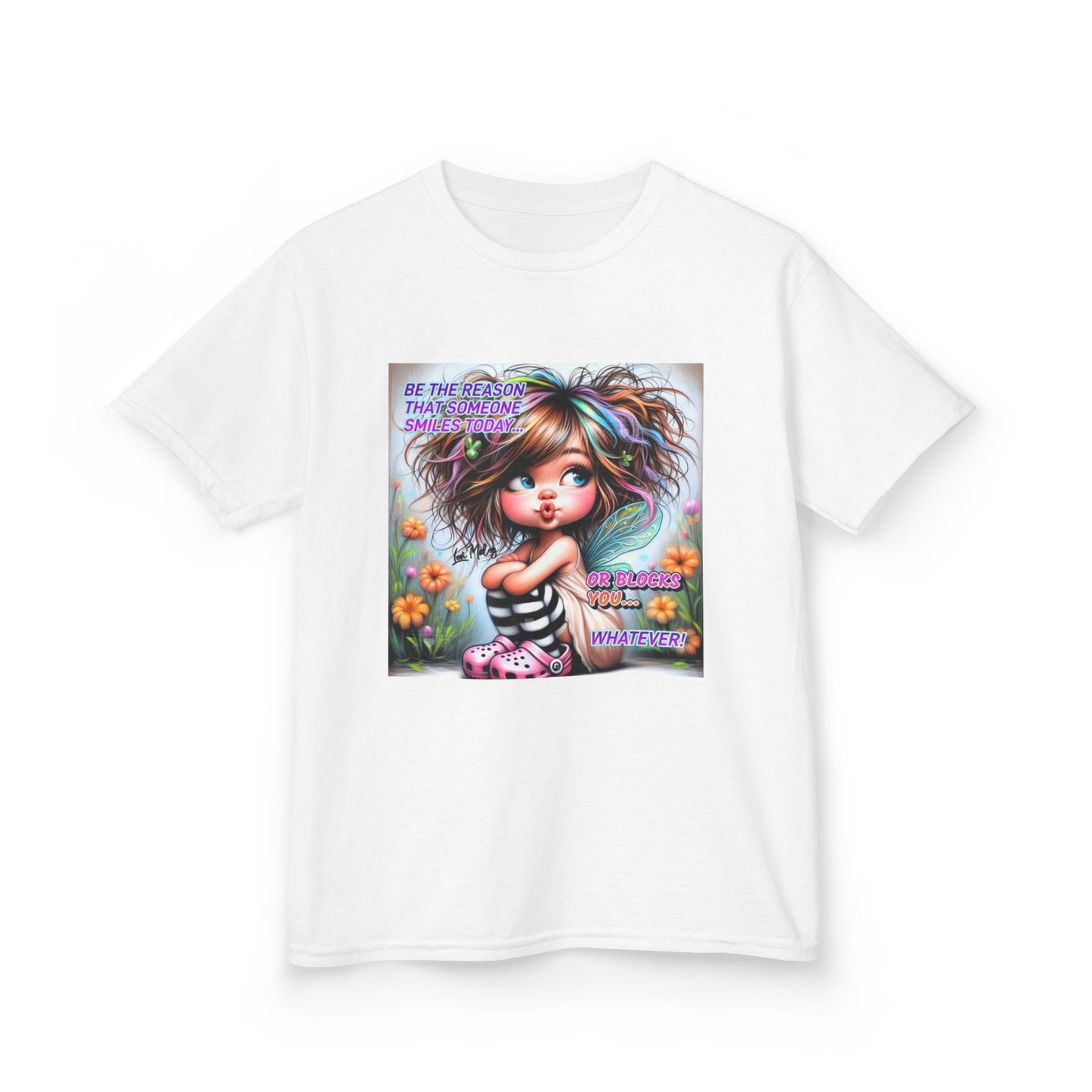 Be Yourself Kids Tee – Cute & Inspirational Heavy Cotton T-Shirt for Young Dreamers