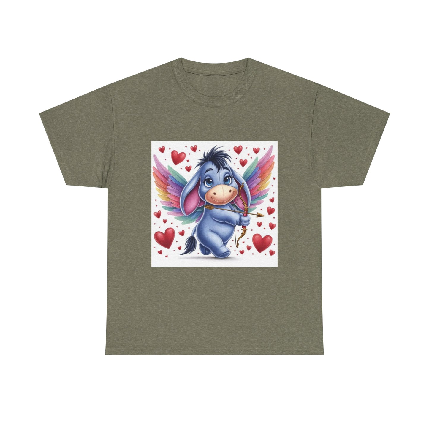 Eeyore Tee - Angel Wings & Heart Design