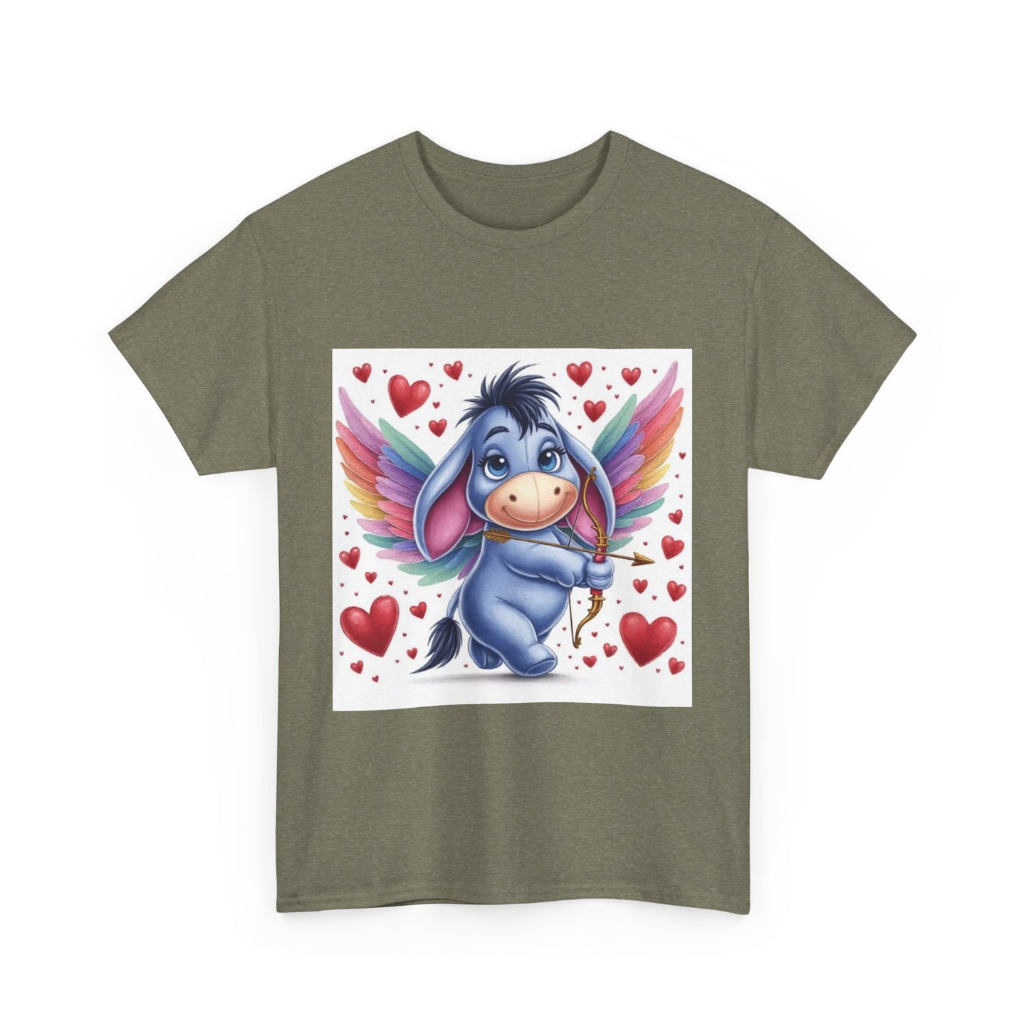 Eeyore Tee - Angel Wings & Heart Design
