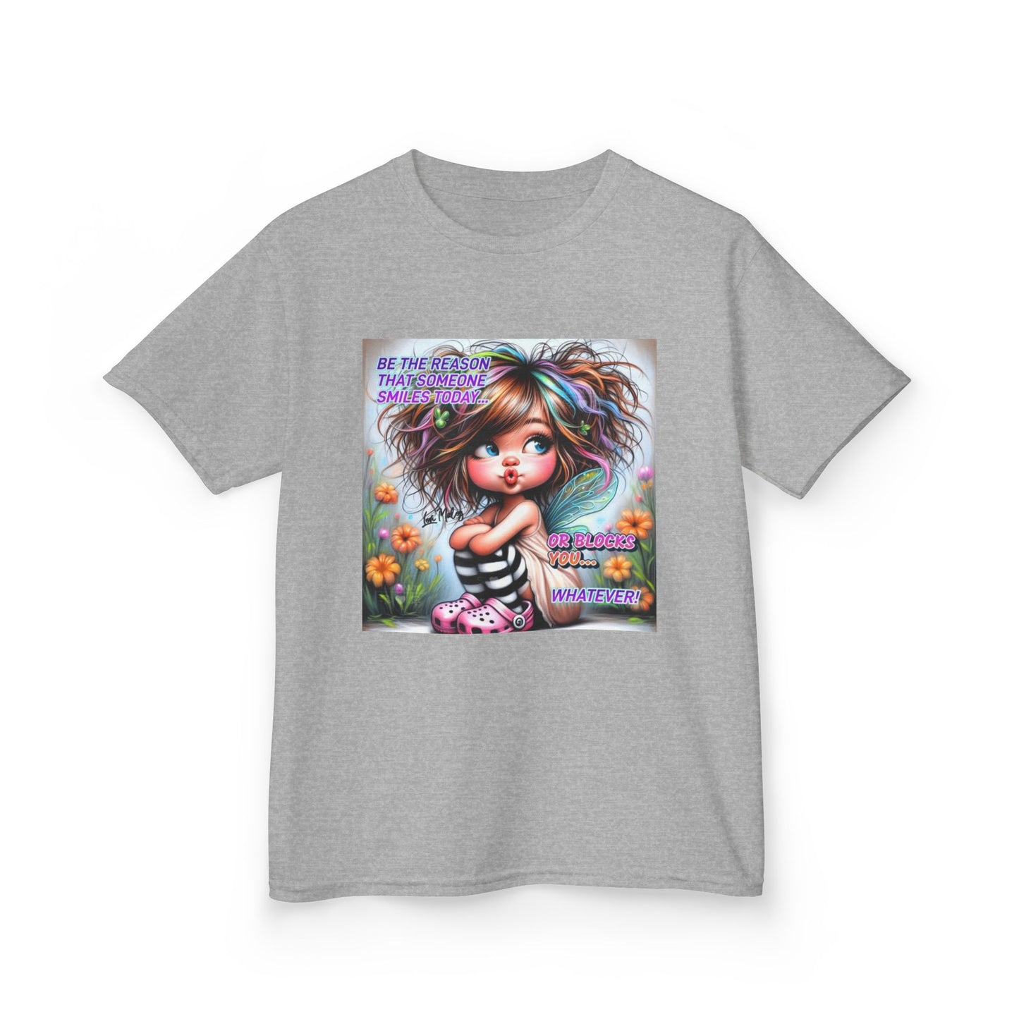 Be Yourself Kids Tee – Cute & Inspirational Heavy Cotton T-Shirt for Young Dreamers