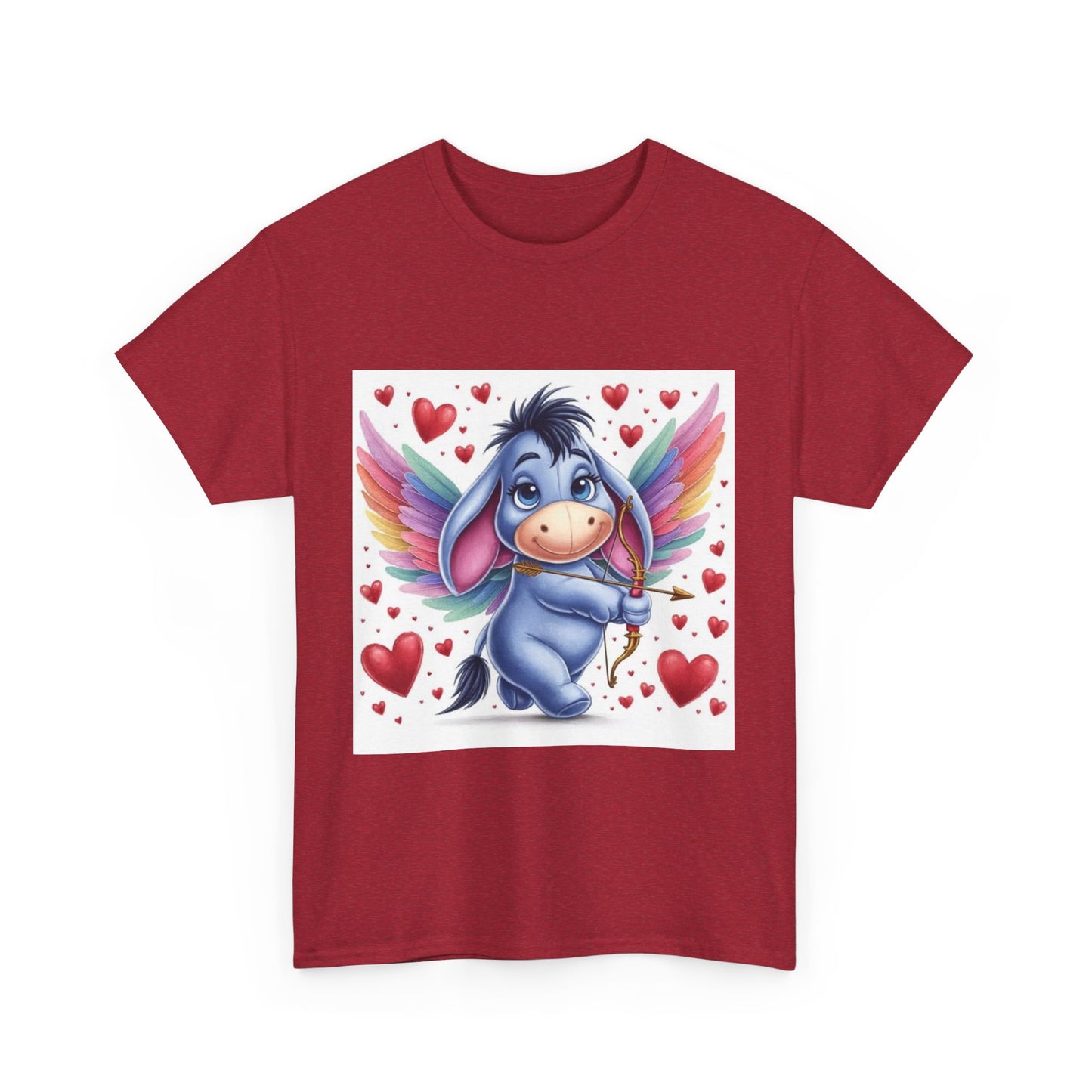 Eeyore Tee - Angel Wings & Heart Design