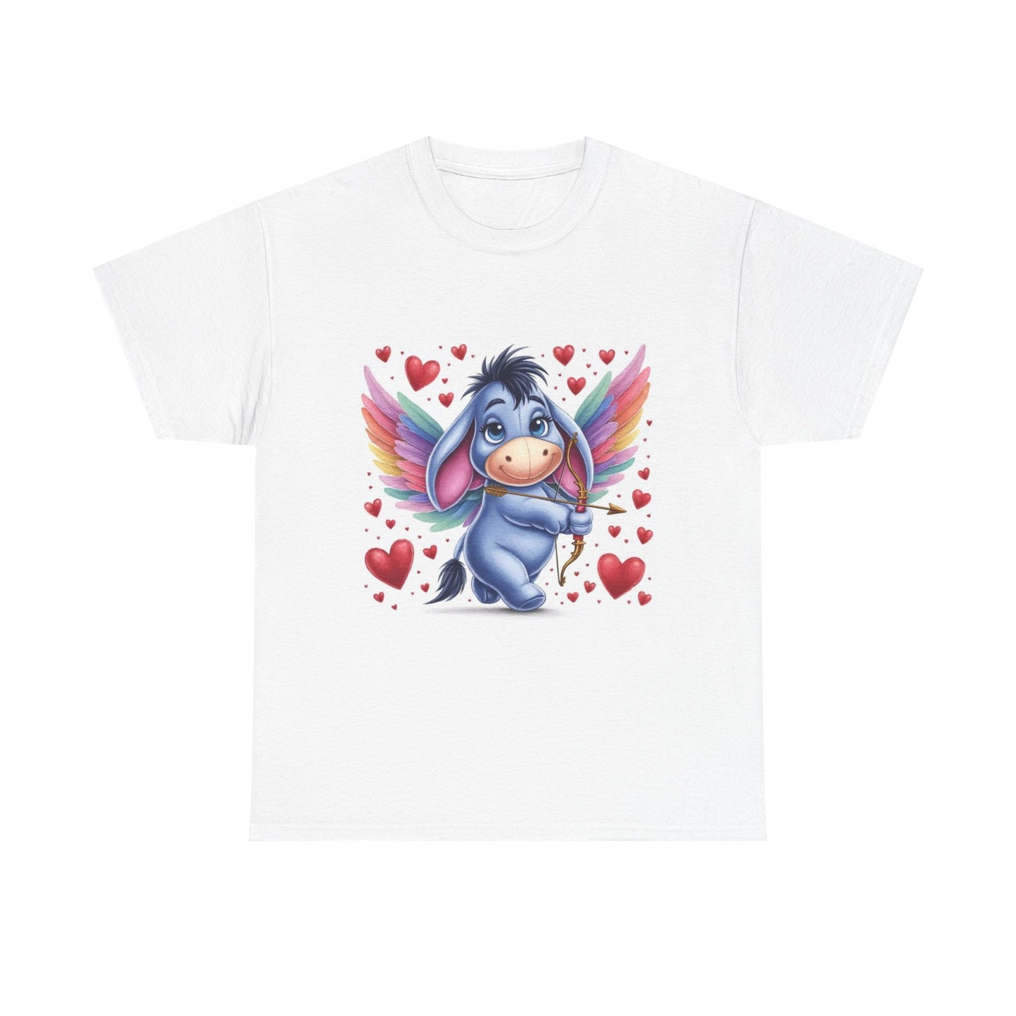 Eeyore Tee - Angel Wings & Heart Design