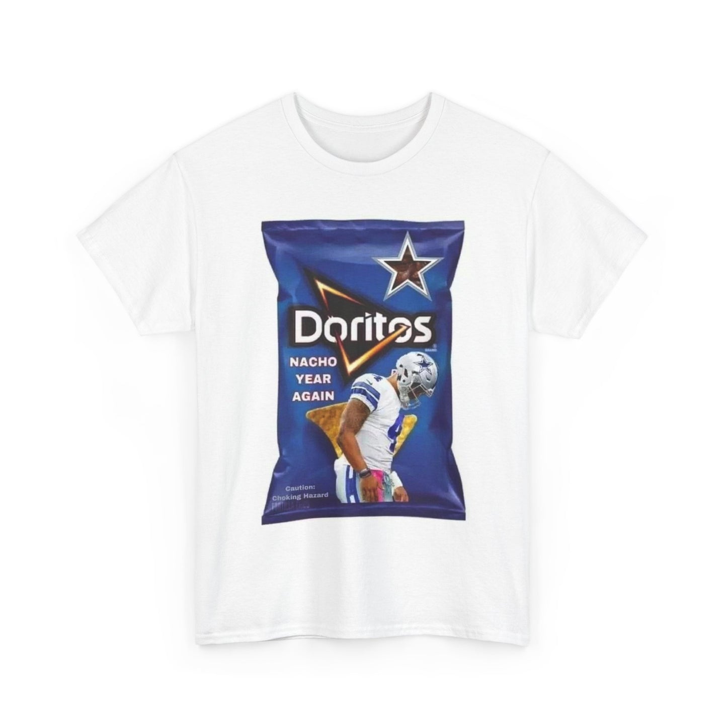 Doritos - "Nacho Year Again" Unisex Heavy Cotton Tee