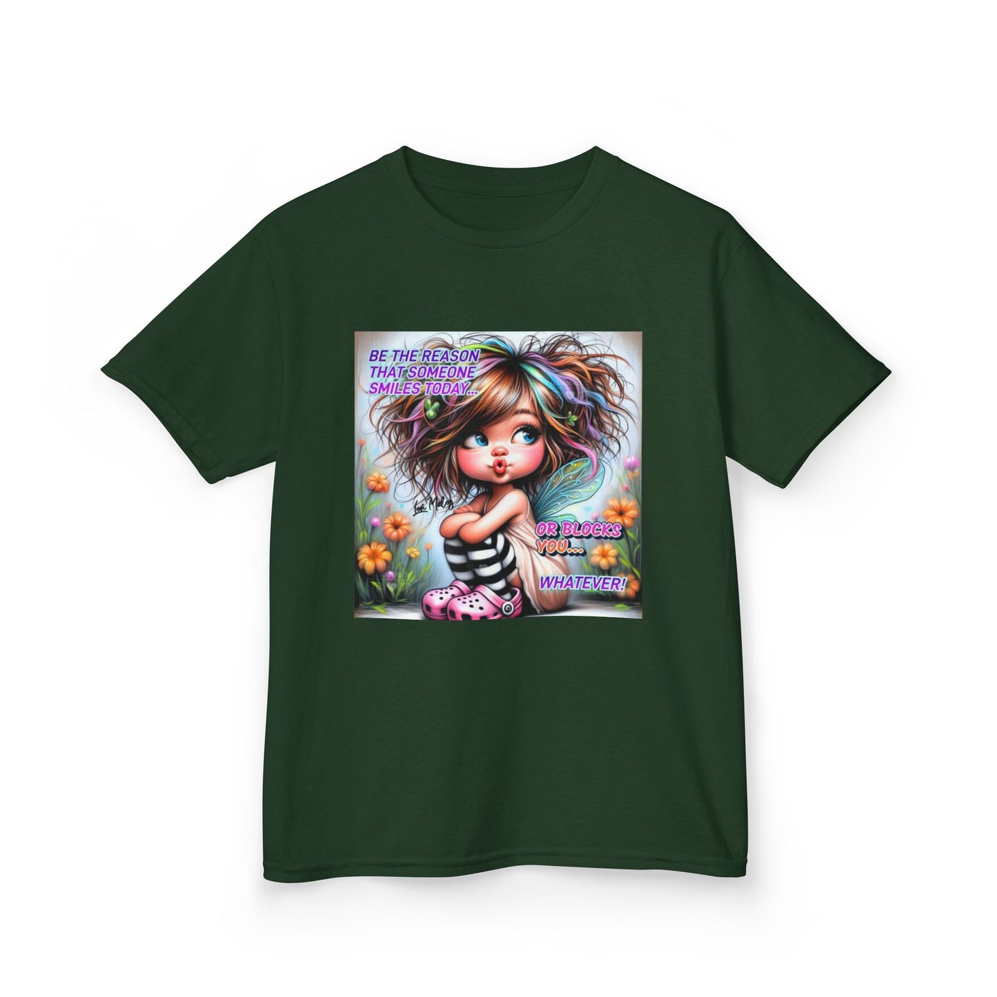 Be Yourself Kids Tee – Cute & Inspirational Heavy Cotton T-Shirt for Young Dreamers