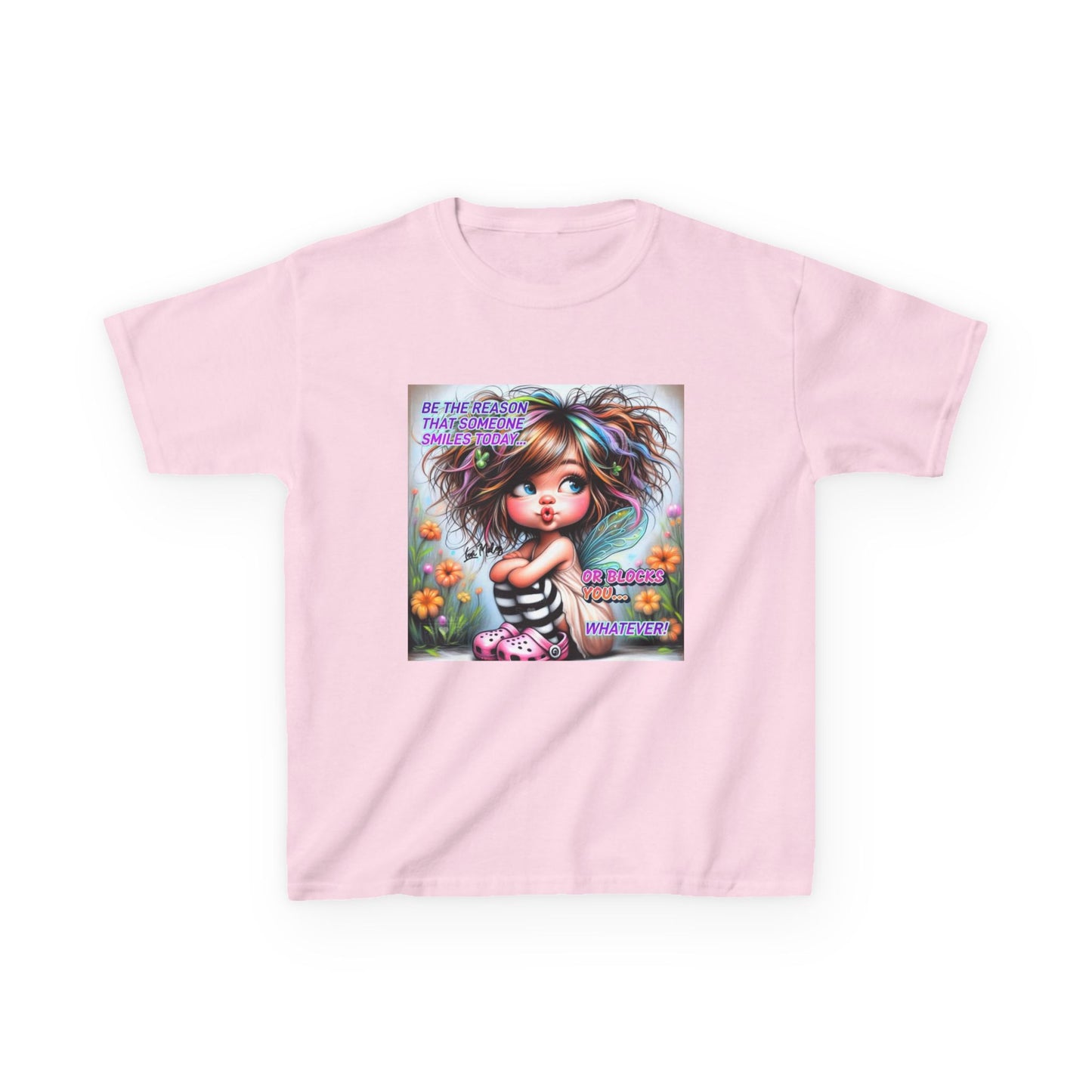 Be Yourself Kids Tee – Cute & Inspirational Heavy Cotton T-Shirt for Young Dreamers