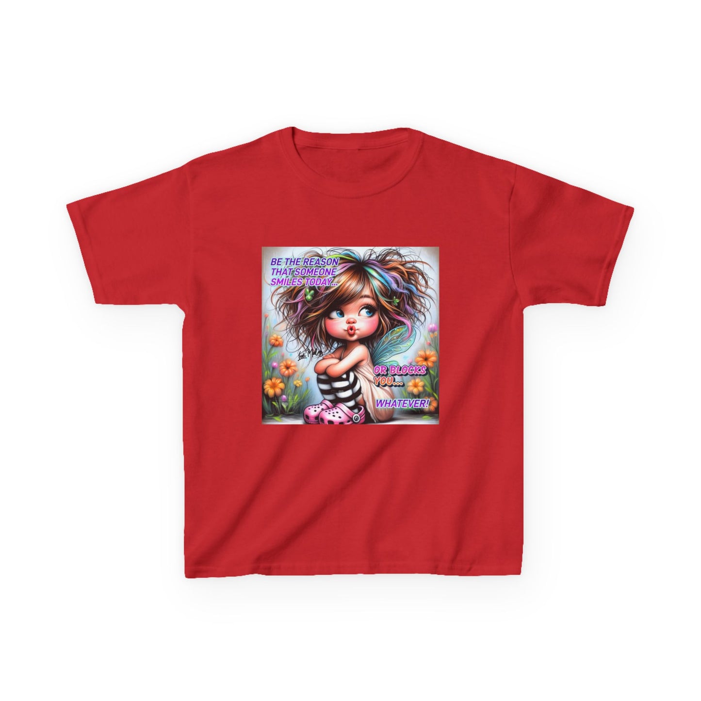 Be Yourself Kids Tee – Cute & Inspirational Heavy Cotton T-Shirt for Young Dreamers