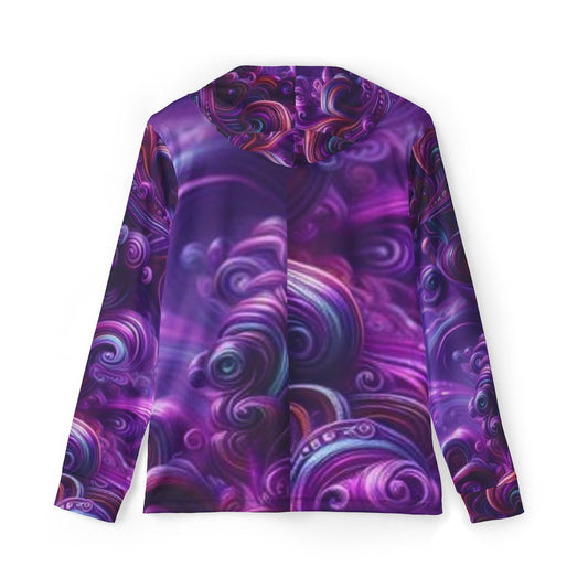 Dr. Pepper Themed - "Purple Haze" - Men's Sports Warmup Hoodie (AOP)
