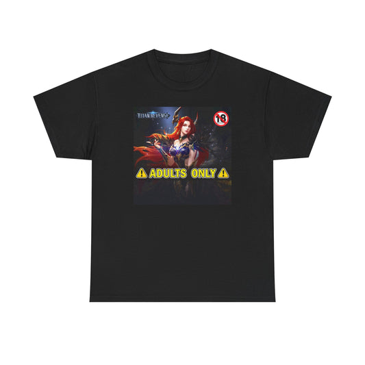 TITAN REVENGE - Adults Only!" - Unisex Heavy Cotton Tee